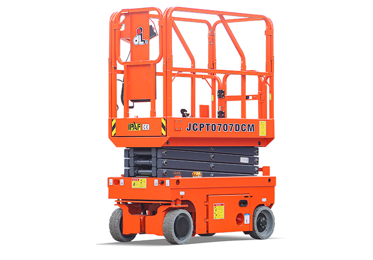 Dingli JCPT0707DCM elektrikli mini makaslı platform