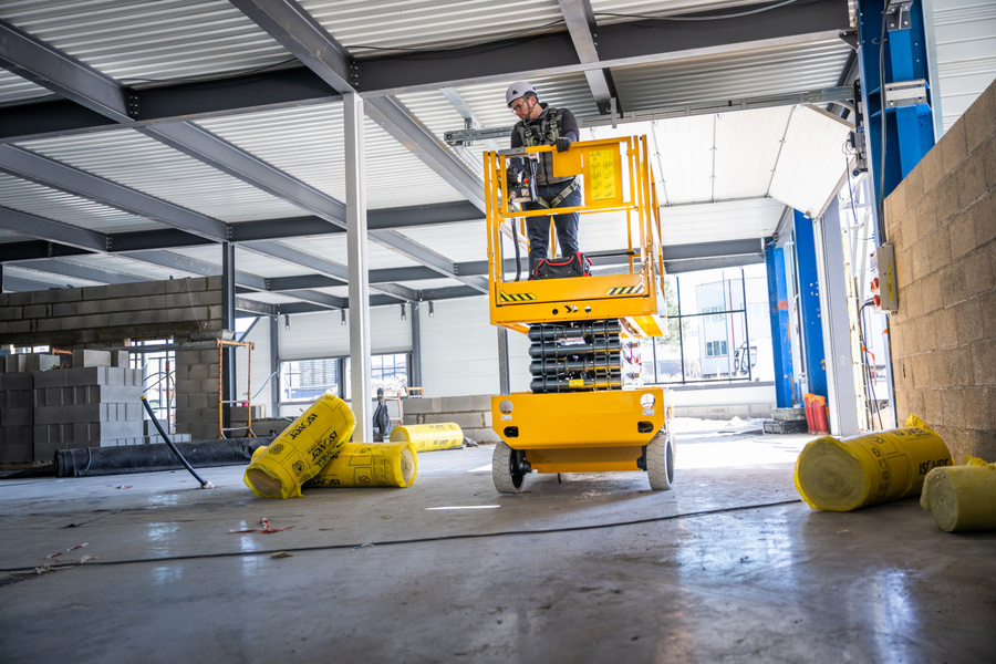 Haulotte Compact 10 elektrikli makaslı platform