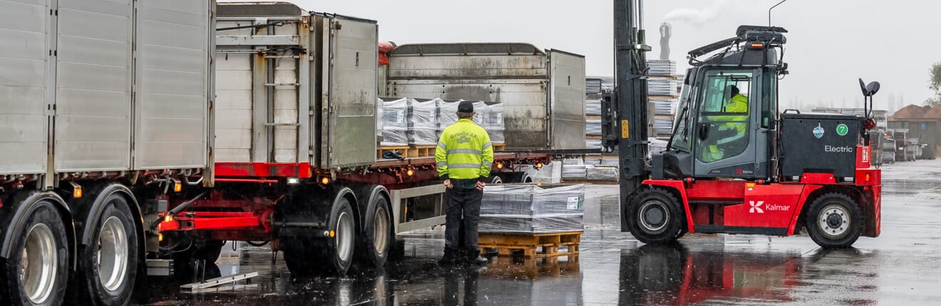 Kalmar ECG50-90 hafif elektrikli forklift