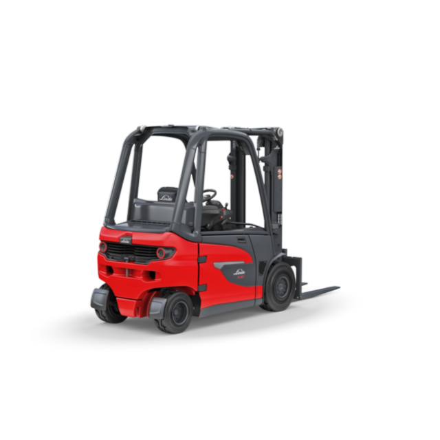 Linde E30 elektrikli karşı ağırlıklı forklift