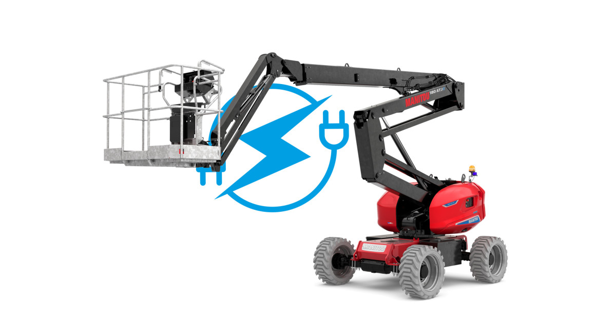 Manitou 180 ATJ e elektrikli eklemli bomlu platform