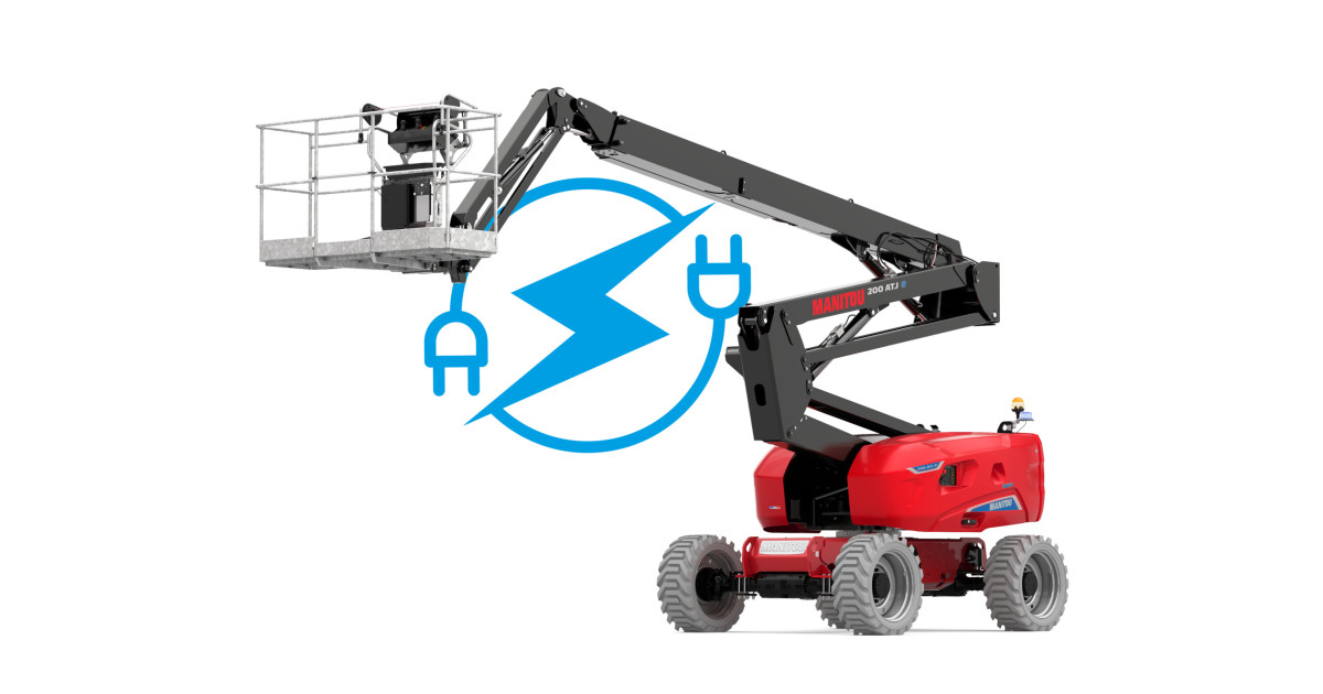 Manitou 200 ATJ e 4WS CR elektrikli eklemli bomlu platform