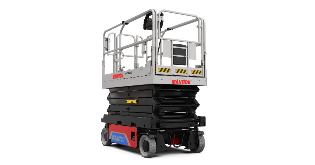 Manitou SE 1212 elektrikli makaslı platform