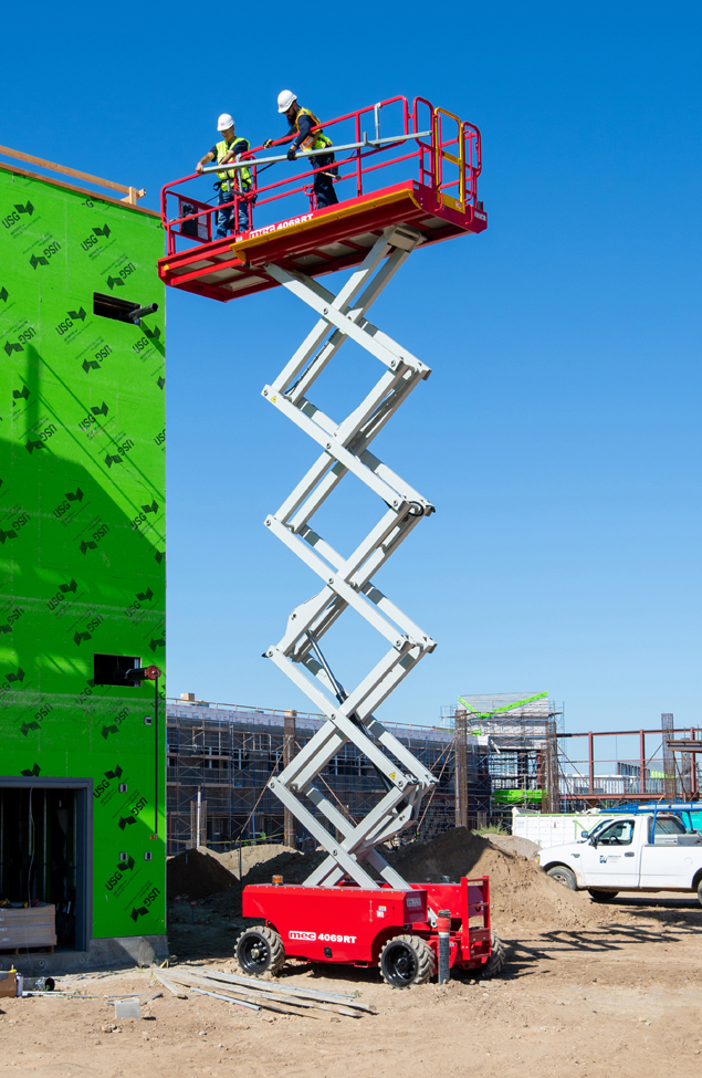 MEC 4069RT arazi tipi makaslı platform