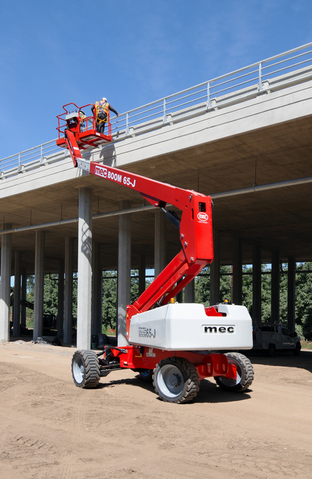 MEC 65-J Diesel teleskopik bomlu platform