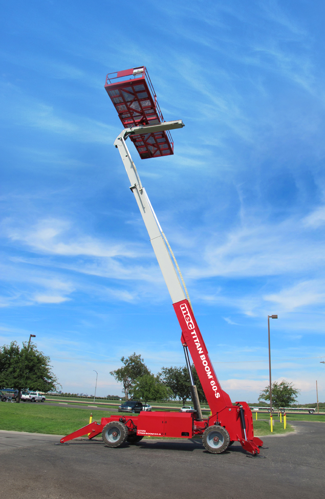 MEC Titan 60-S teleskopik bomlu platform
