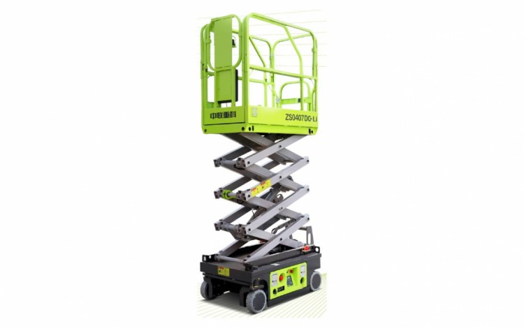 Zoomlion ZS0407DC kompakt elektrikli makaslı platform