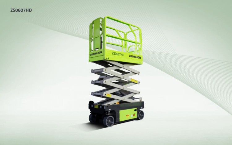 Zoomlion ZS0607HD HD serisi elektrikli makaslı platform