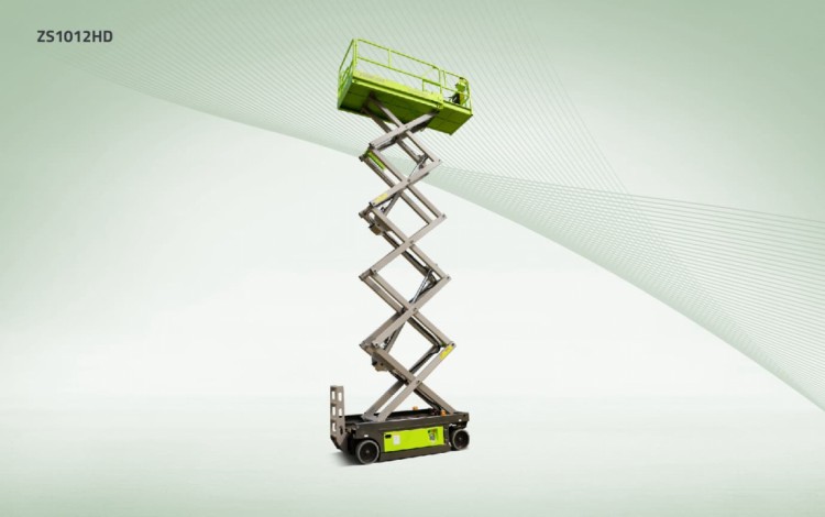 Zoomlion ZS1012HD HD serisi elektrikli makaslı platform