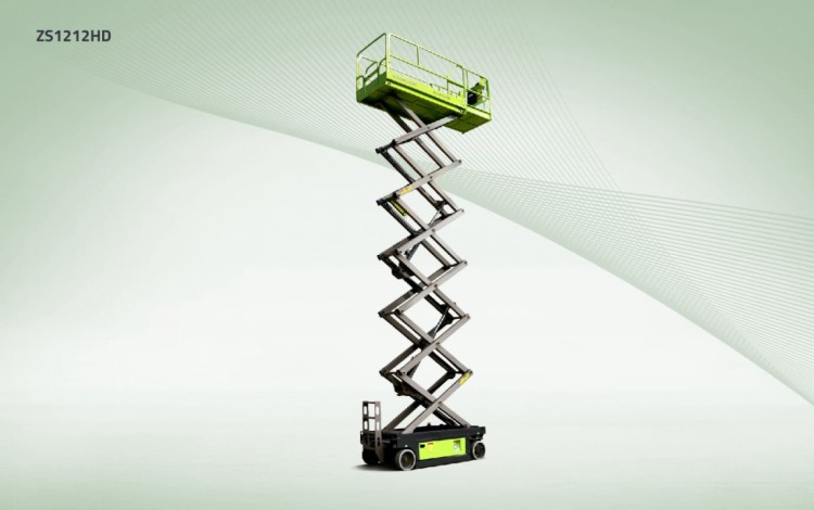 Zoomlion ZS1212HD HD serisi elektrikli makaslı platform