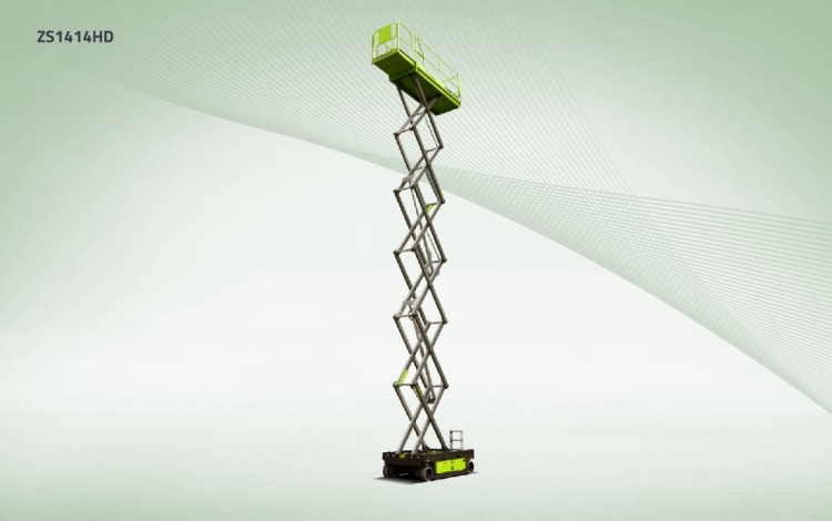 Zoomlion ZS1414HD HD serisi elektrikli makaslı platform